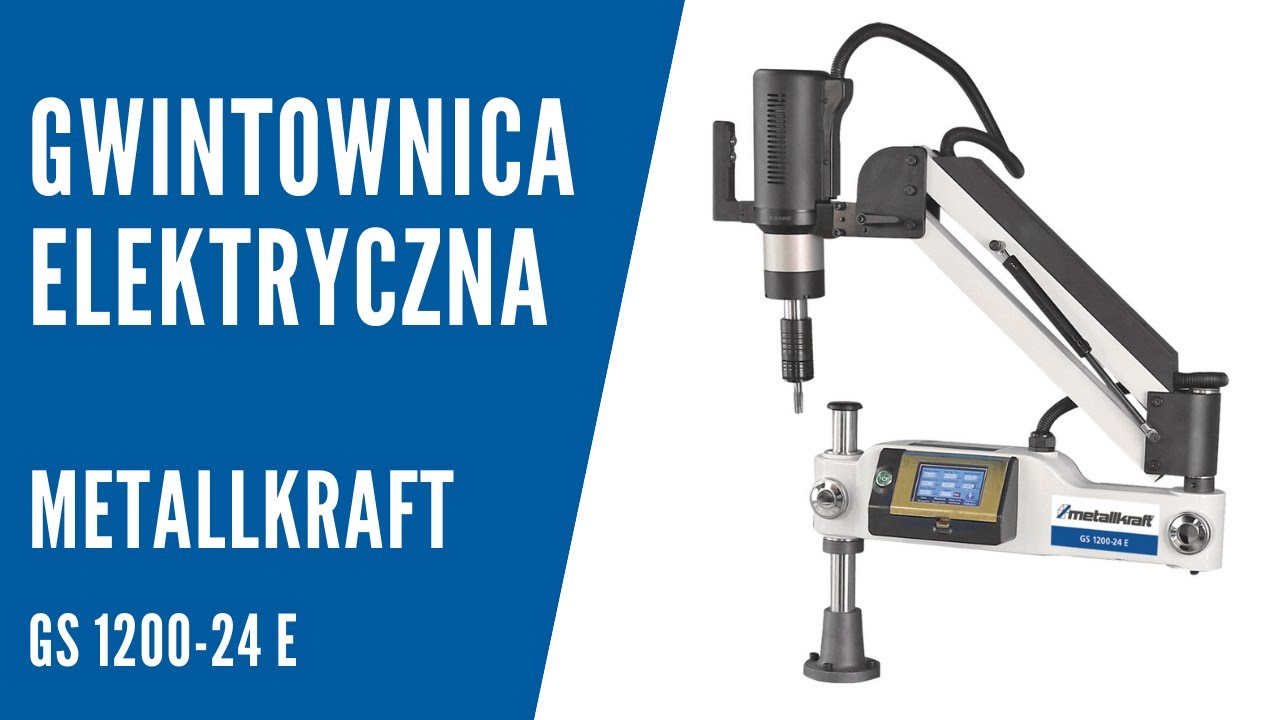 Gwintownica elektryczna Metallkraft GS 1200-24 E