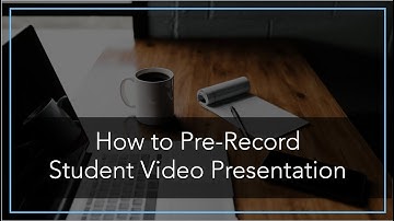 How to Pre-Record Video Presentation from Zoom to My Media in Canvas (UCSD Students)