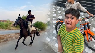 Shayan Ko Horse Riding krni hai Rone Lg Gea😅