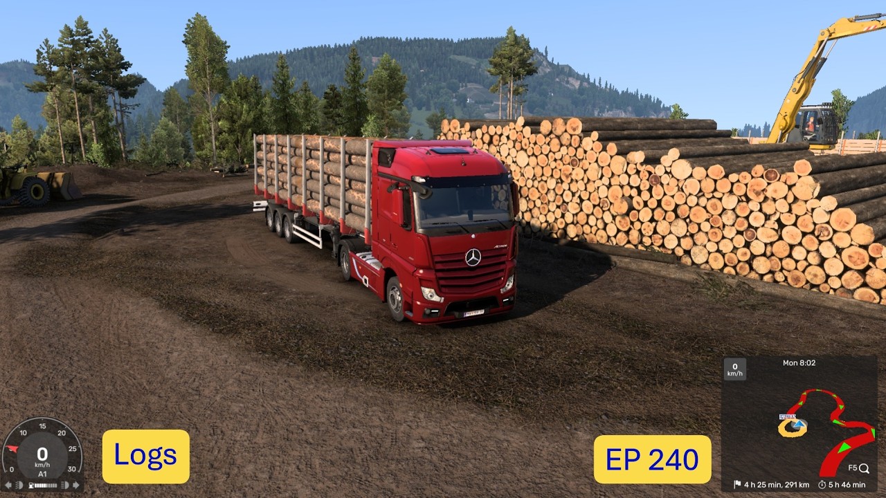Euro Truck Simulator 2 Logs l EP 240 | GP Gaming World