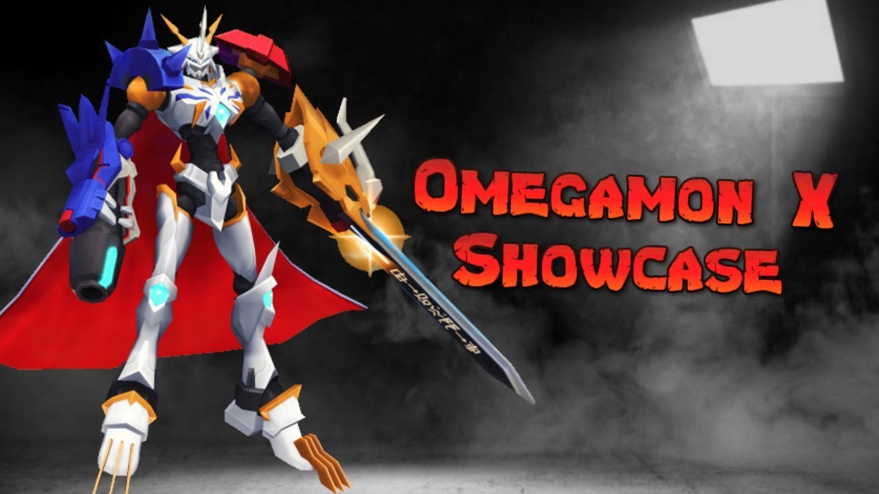 Omegamon X Showcase DMW Digimon Masters Online 