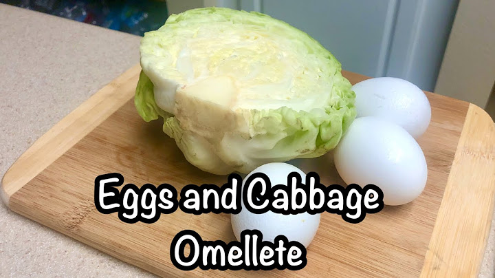 HOW TO COOK EGGS WITH CABBAGE OMELETTE | HEALTHY BREAKFAST