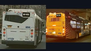 B103 Bus Audio Action at East 80th St/Paerdegat 4th Street