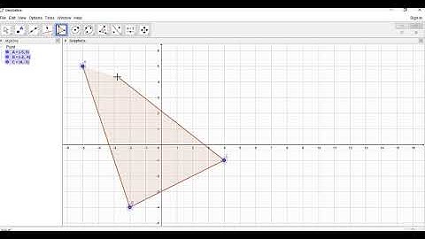 Geogebra calculate area