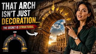 That Arch Isn’t Just Decoration… 👀🏛️ #architecture #engineering
