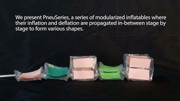 PneuSeries: 3D Shape Forming with Modularized Serial-Connected Inflatables