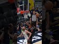 Johnny Furphy with a 10-Point, 10-Rebound Double-Double vs. Raptors