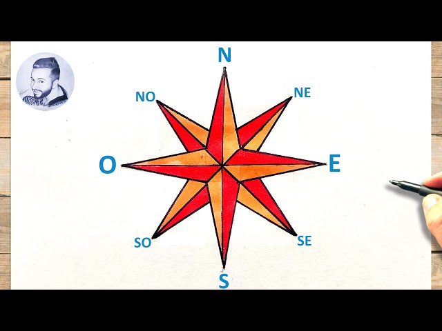 comment-dessiner-une-rose-des-vents-simple-r-solu-rose-des-vents