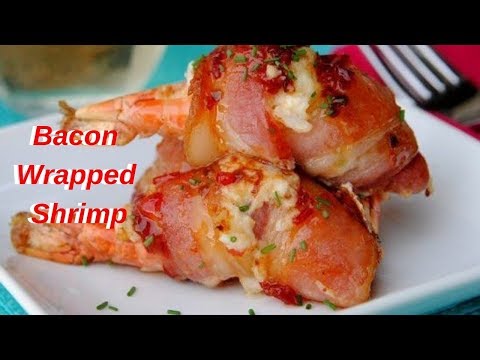 HOW TO MAKE BACON WRAPPED SHRIMP!!