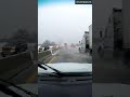 😱 Split-Second Near-Miss at Rainy Intersection