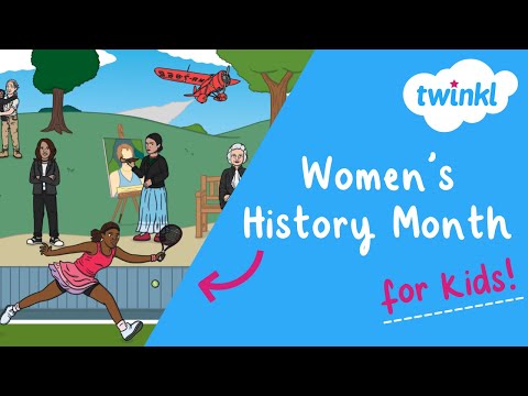 ⁣Women's History Month for Kids: March Events and Inspirational Women