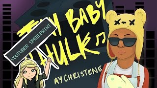Tiny Baby Hulk- AyChristene Speedpaint!