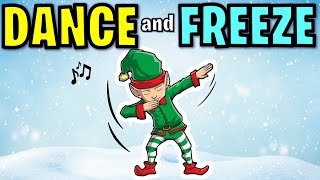 🎄CHRISTMAS FREEZE DANCE🥶 Just Dance Christmas 🕺🏽 Dance & Freeze | Brain Break ☃️