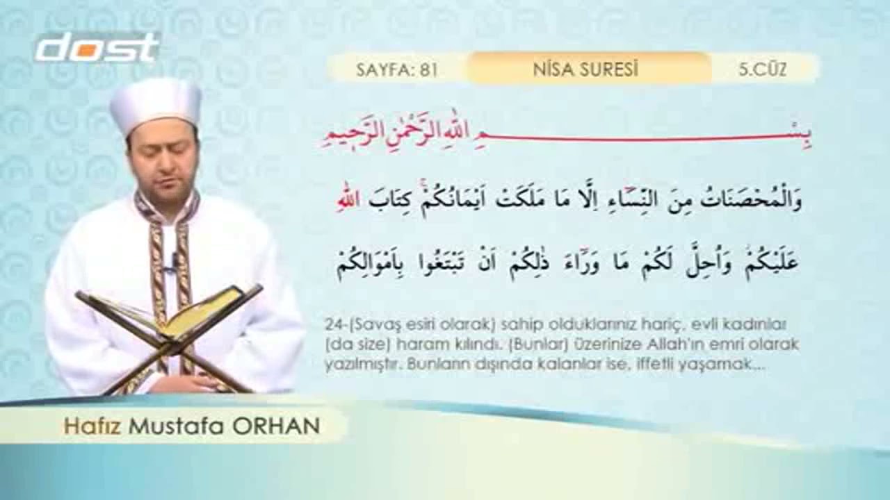 Mustafa Orhan - Cüz 5