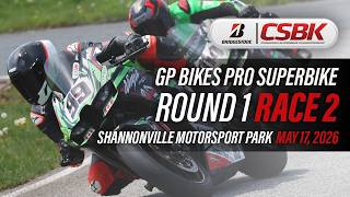 2026 Bridgestone CSBK - GP Bikes Pro Superbike Round 1, Race 2 at Shannonville Motorsport Park