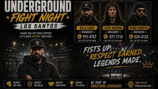 GTA 5 RP Underground Fight Night | Legacy Roleplay India Inspired Event | Billa Singh