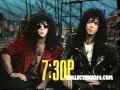 KISS Eric Carr Paul Stanley 1989 MTV Afternoon Hosts