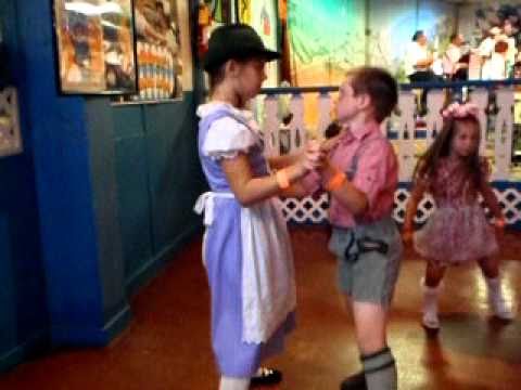 Dancing at Oktoberfest, Helen, GA 2010