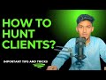 How to hunt clients | through Google maps | instant data scraper