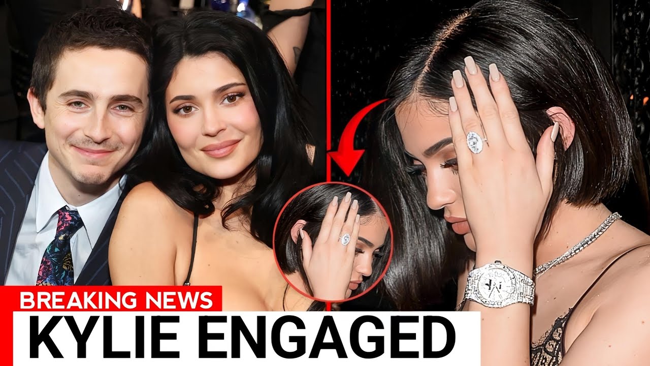 Kylie Jenner Sparks Engagement Rumors After Flashing Massive Diamond Ring