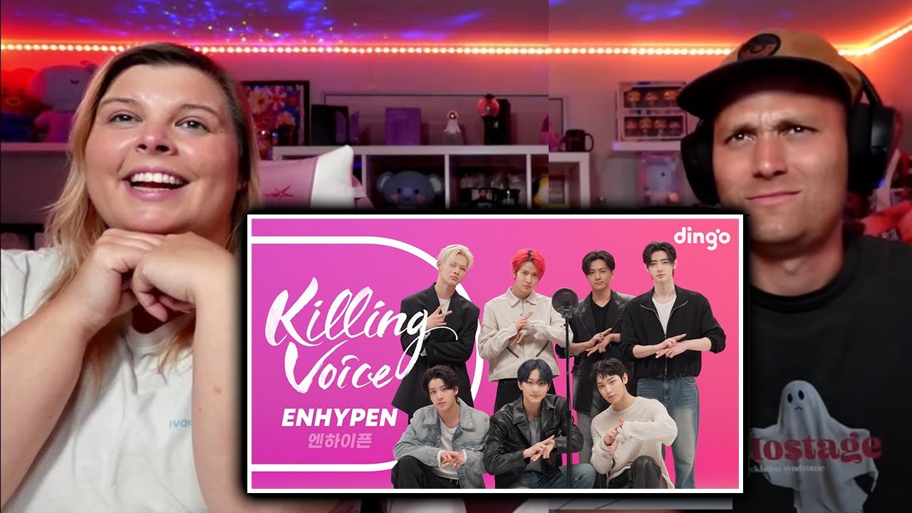 ENHYPEN KILLLING VOICE REACTION|!