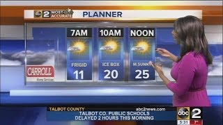 Cold today, but warmer weather is on the way