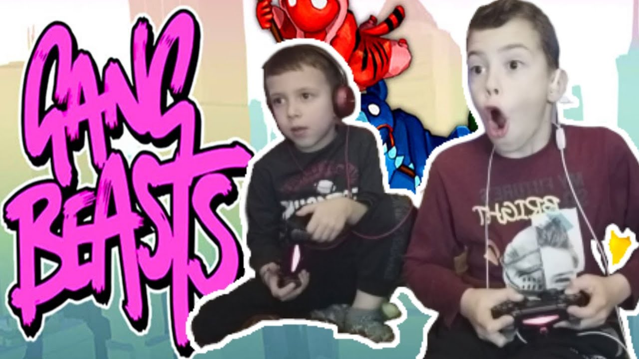 Gang Beasts PS4 Waves vs Ιωάννης,Μπαμπας,Ραφαήλ παιχνίδια για παιδιά ελληνικά greek