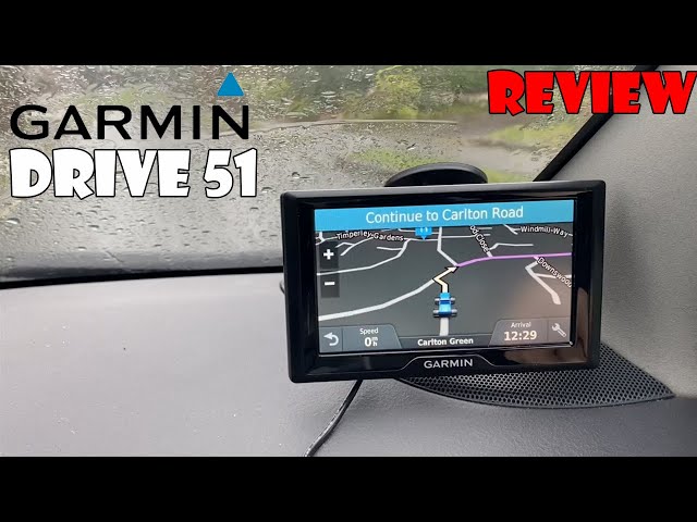Fødested perle underjordisk Garmin Drive 51 Review - YouTube