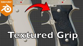 How to texture gun grip in Blender using Ucupaint