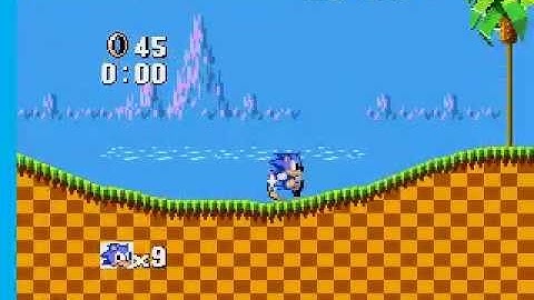 Sonic the Hedgehog (Prototype) (Sega Master System)