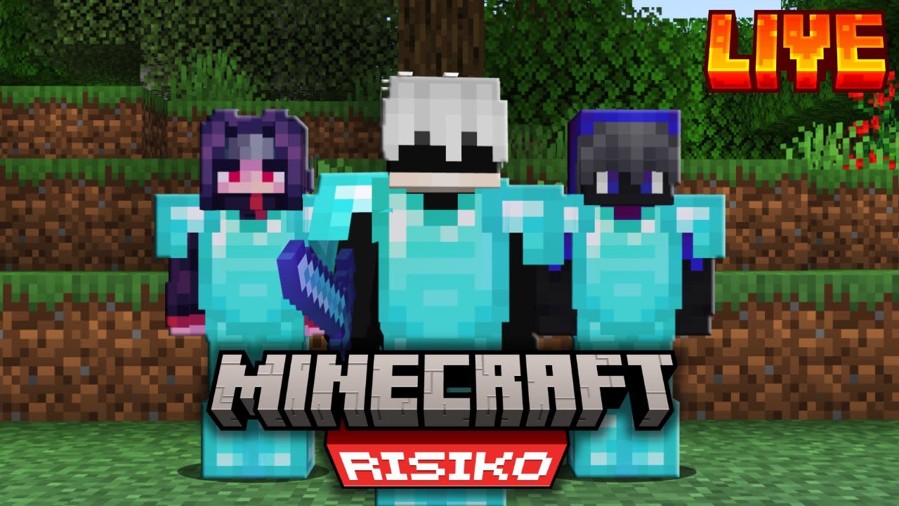 🔥 Minecraft RISIKO Stream + PvP Training mit EUCH 🔥 NoRisk Client CC ...