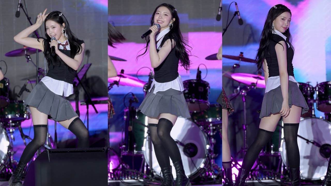 캔디샵 CANDYSHOP 수이 SUI 세로 직캠 - Hashtag# 해시태크 | 정남진 장흥물축제 음악경연 축하공연 | 250727 | 4K60P