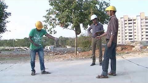 Measuring Horizontal Distance by the Direct Method: Chaining on Sloping Grounds