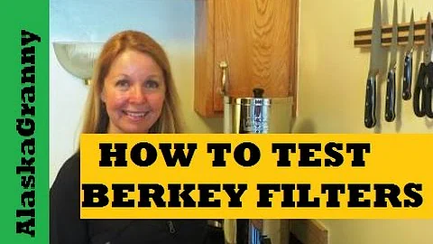 Test Your Berkey Water Filter - Red Dye Test Purify Water With Berkey
