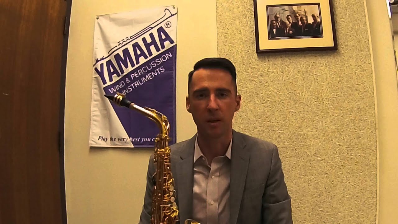 The Yamaha YAS-875EXII Custom EX Alto Saxophone with Stephen Page