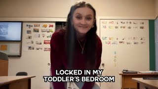 Locked In My Toddler's Bedroom 😂 | OKAY REALLY