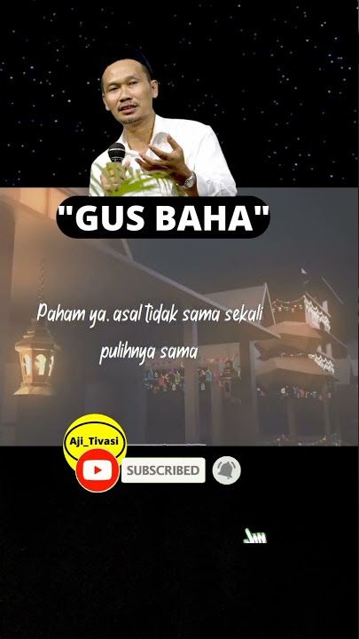 GUS BAHA, Kenapa ada Puasa #ngaji1menit#storywa#gusbaha#ajitivasi#shorts#videomotivasi