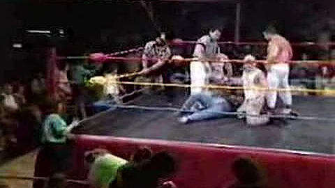Portland Wrestling - Billy Jack Haynes Heel Turn - April 1990