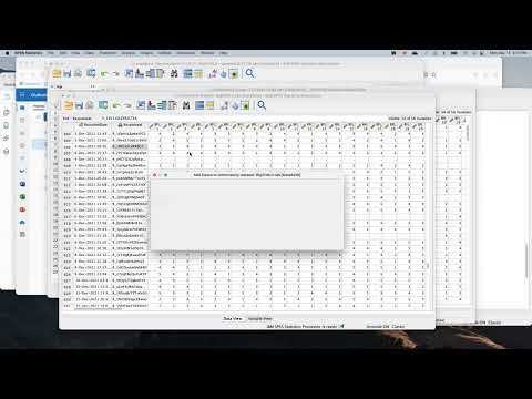 SPSS file merge add cases