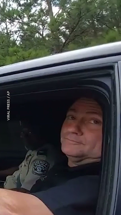 Police officer pulls over his own boss for speeding #Shorts