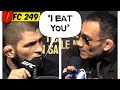 Khabib nurmagomedov tells tony ferguson i can eat you in street fight