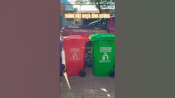 Thùng rác nhựa Bình Dương #thungrac #thungracnhua #thungracbinhduong #thungraccongcong #thungracinox