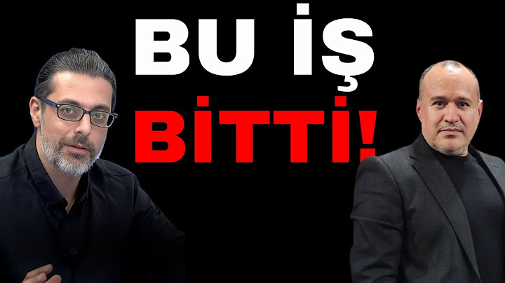 BU İŞ BİTTİ