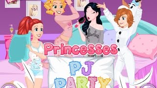 NEW МУЛЬТИК ОНЛАЙН ВИДЕО ИГРЫ ДЛЯ ДЕВОЧЕК—ПИЖАМНАЯ ВЕЧЕРИНКА ПРИНЦЕСС—ИГРЫ ДЛЯ ДЕТЕЙ screenshot 2