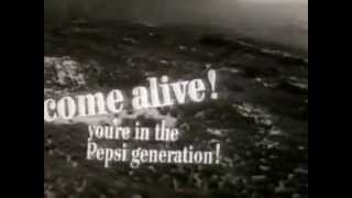 Поколение Пепси 60-х. Винтажная реклама.