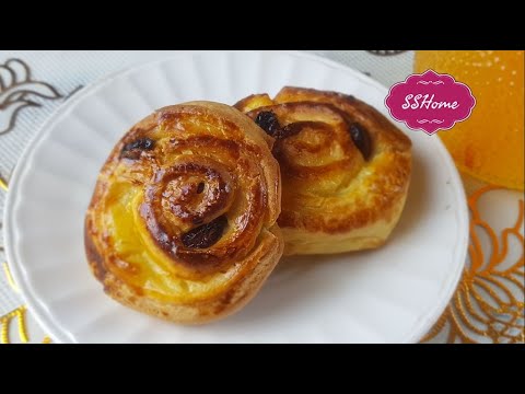 Video: Pagluluto French Raisin Buns