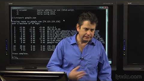 (Network Troubleshooting) 5  Traceroute tracert