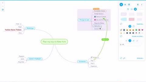 MindMeister Tutorial  Adding Notes, Links, Images and Files 12