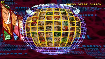 Sakura/Dan/Charlie Arcade Playthrough (Marvel vs. Capcom 2 on Redream 1.5)