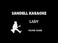 Wayne wade  lady karaoke